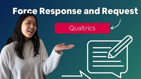 Please fill out the contact form below, and you will be contacted by a Registrar&39;s Office staff member for assistance. . Qualtrics force response vs request response